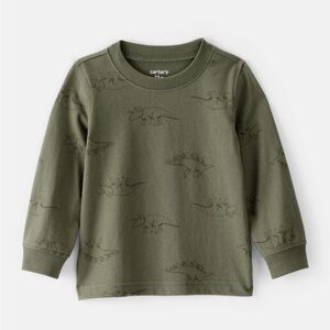 3 for $15🚨 NWT Carter’s Dinosaur Print Long Sleeve Shirt
